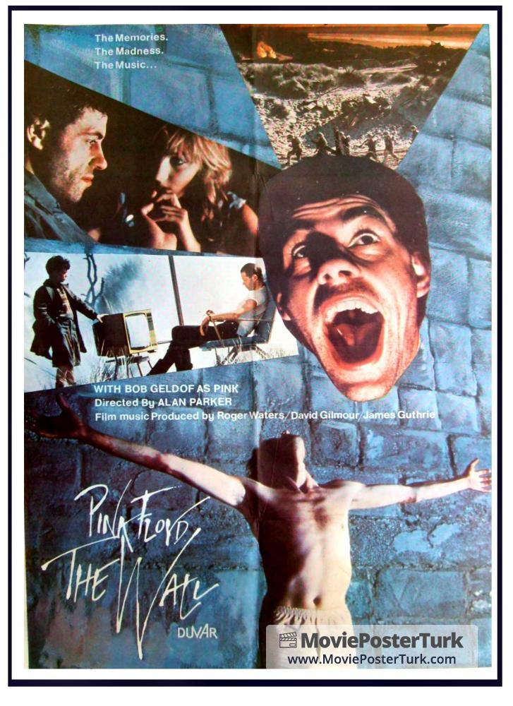 The Wall 1982 Pink Floyd The Wall DUVAR Movie Poster Turk The Wall 1982 Pink Floyd The Wall DUVAR Movie Poster Turk