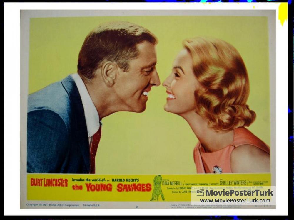 The Young Savages (1961) Movie Poster Turk